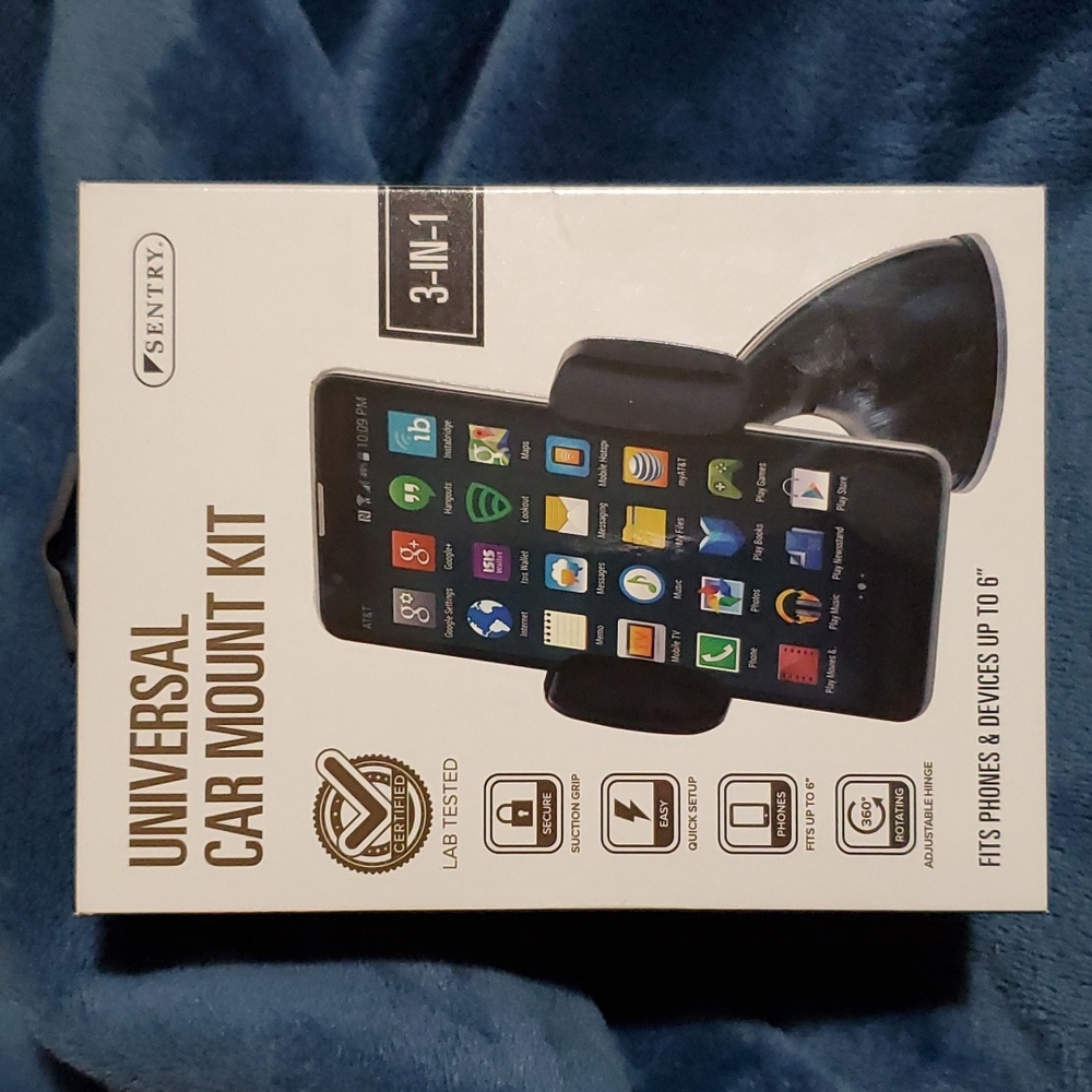 Sentry 3-in-1 Universal Car Mount Kit - Picture 3 of 4